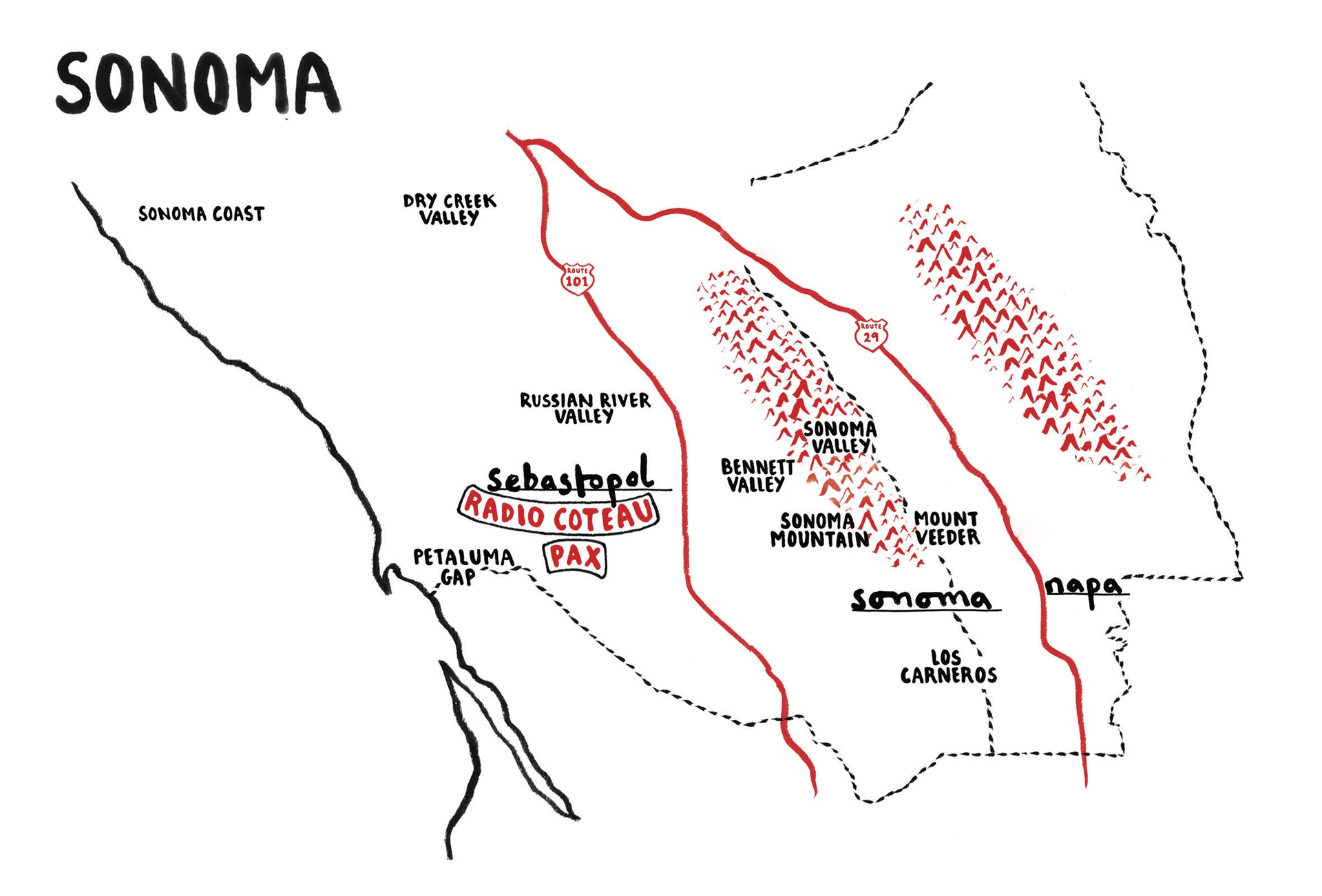 AVA Glossary - Sonoma, California