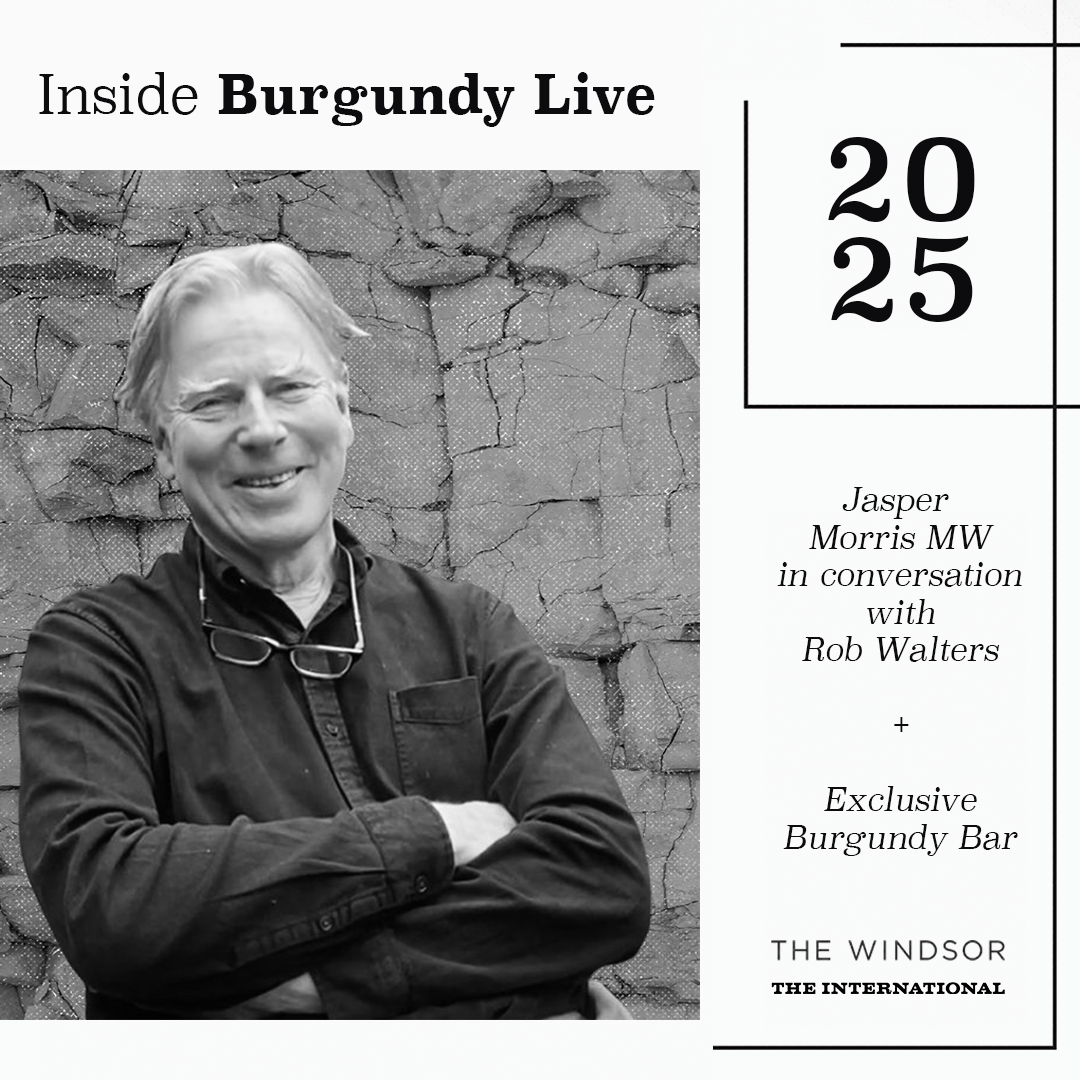 Inside Burgundy Live: Jasper Morris MW is Coming to Australia!