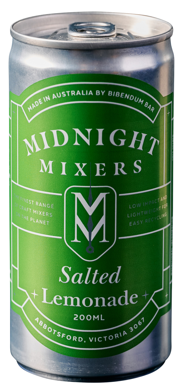 Midnight Mixers Salted Lemonade 6 X 4 pack