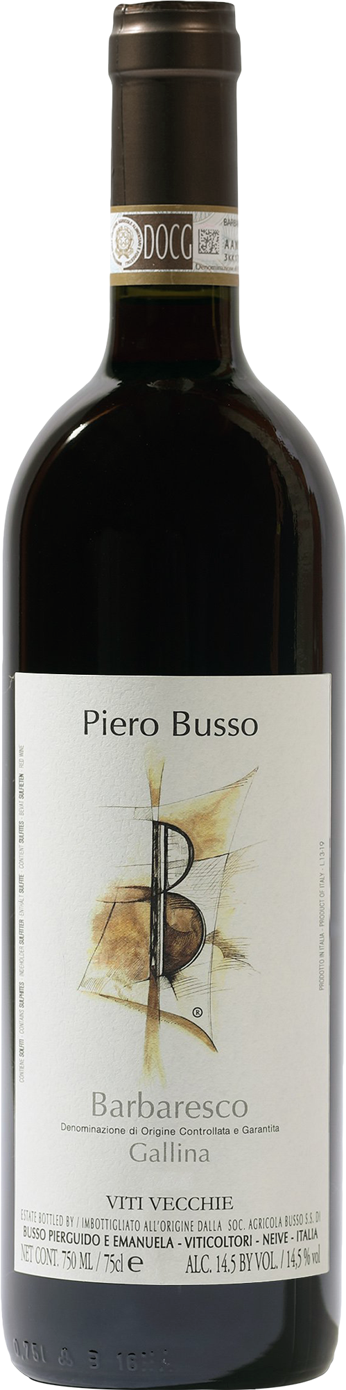 Piero Busso Barbaresco Gallina 2018