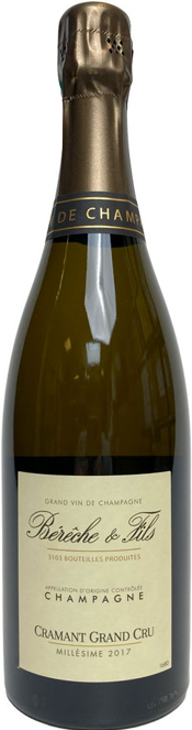 Champagne Bérêche et Fils Grand Cru Cramant 2017 (Disg. Jul 2022)