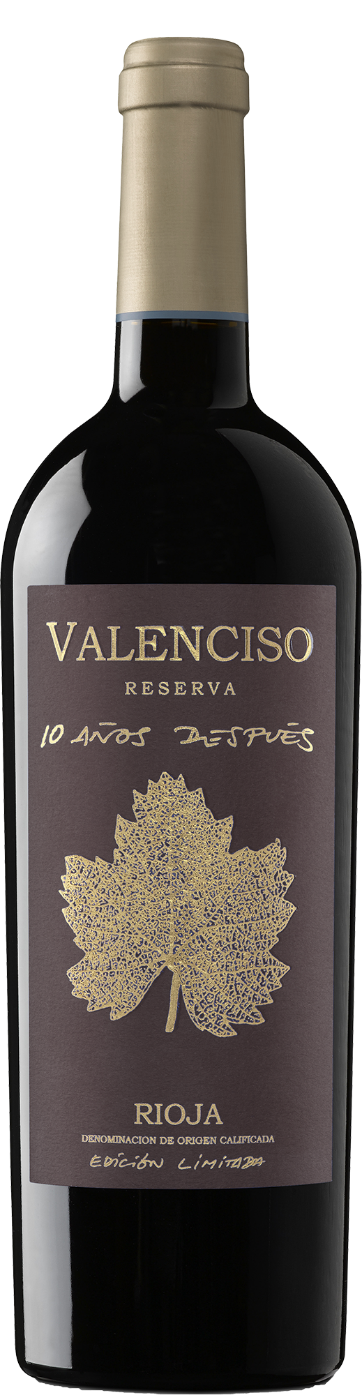 Valenciso Rioja Reserva 10 Años Después 2014