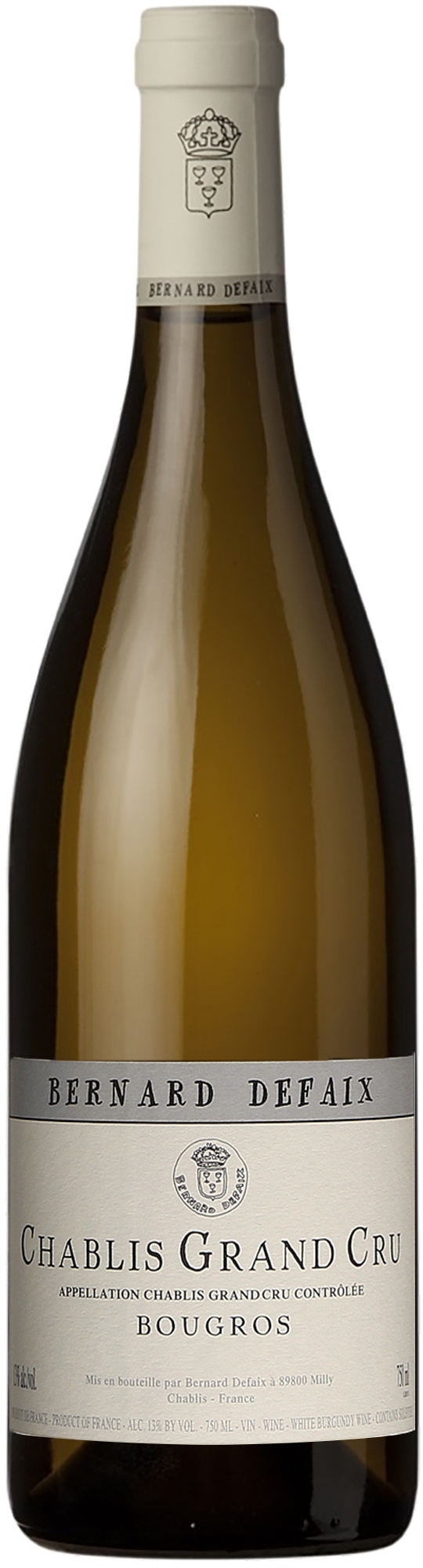 Domaine Bernard Defaix Chablis Grand Cru Bougros 2022